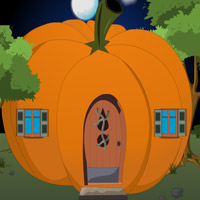 Free online html5 games - Pumpkin Forest Escape game 