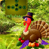 Free online html5 games - Pumpkin Turkey Forest Escape game - Games2rule