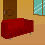 Free online html5 games - Red Sofa Room Escape game 