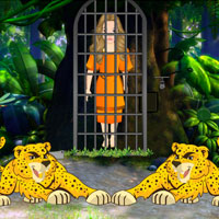 Free online html5 games - Rescue Jungle Girl Escape game - Games2rule