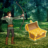 Free online html5 games - Robin Hood Treasure Hunt Escape game 