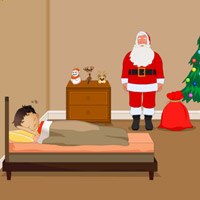 Free online html5 games - Santa Christmas Gifts Escape-3 game 