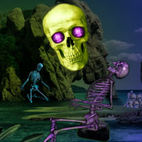 Free online html5 games - Skull Island Escape game - Games2rule