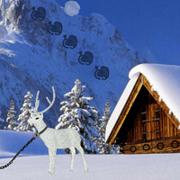 Free online html5 games - Snow Deer Escape game - Games2rule