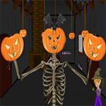 Free online html5 games - Halloween Spooky House Escape game - Games2rule