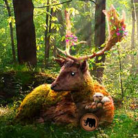 Free online html5 games - Summer Deer Forest Escape game 