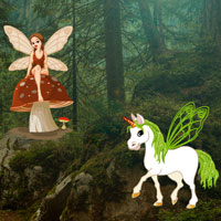 Free online html5 games - Sunny Fairy Forest Escape game - Games2rule