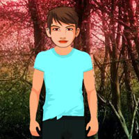 Free online html5 games - Trekking Boy Forest Escape game - Games2rule