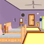 Free online html5 games - Twin Bed Room Escape game 