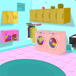 Free online html5 games - Washing Room Escape game 