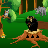 Free online html5 games - Wild Animal in the Forest Escape game - Games2rule