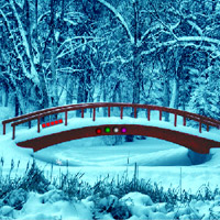 Free online html5 games - Winter Snow Escape game 