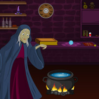 Free online html5 games - Witch on Halloween game - Games2rule