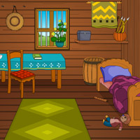 Free online html5 games - Wooden Farm House Escape game - Games2rule