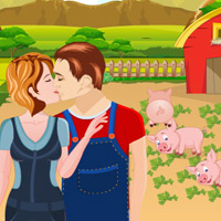 Free online html5 games - Farm Kissing-4 game - Games2rule 