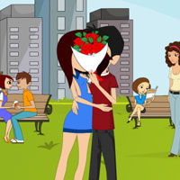 Free online html5 games - Hide N Kiss game 