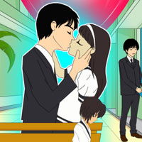 Free online html5 games - Kiss After School game 