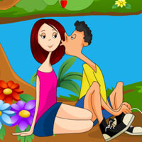 Free online html5 games - Lake View Kissing game - Games2rule 