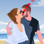 Free online html5 games - Minka Kelly and Chris Evans Kissing game 