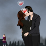 Free online html5 games - Twilight Saga-Breaking Dawn Kissing 2 game 