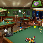 Free online html5 games - Billiards Room Objects game 