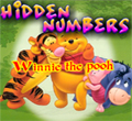 Free online html5 games - Hidden Numbers-Winnie the Pooh game 