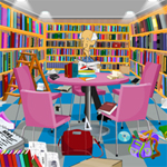 Free online html5 games - Hidden Objects-Book Stall game 