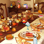 Free online html5 games - Thanksgiving Dinner game 