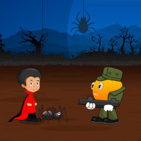 Free online html5 games - Halloween Trick or Treat game 