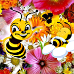 Free online html5 games - Hidden Bee game 