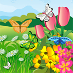 Free online html5 games - Hidden Butterflies game 