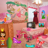 Free online html5 games - Messy Princess Room game 