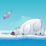 Free online html5 games - Polar Bear Hunt game 