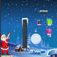 Free online html5 games - Santa Rocket Shoot game 
