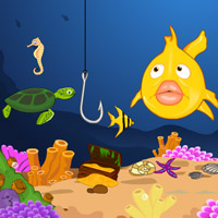 Free online html5 games - Underwater Fishing game 