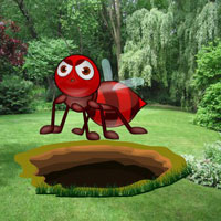 Free online html5 games - Assist Fallen Down Ant game 