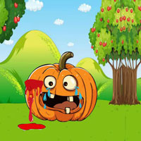 Free online html5 games - Assist The Injured Pumpkin game - Games2rule