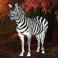 Free online html5 games - Autumn Zebra Forest Escape HTML5 game 