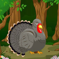 Free online html5 games - Black Turkey Jungle Escape game 