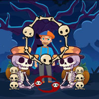 Free online html5 games - Boy Escapes From Dangerous Devil game 