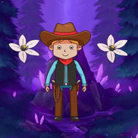 Free online html5 games - Cowboy Discovers The Treasure game - Games2rule