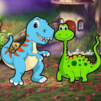 Free online html5 games - Dino Friends Meetup game - Games2rule