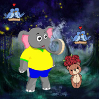 Free online html5 games - Elephant Seeking His Spouse game 