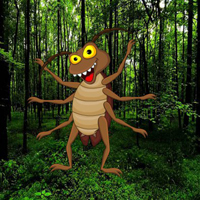 Free online html5 games - Escape From Giant Cockroach Forest HTML5 game - Games2rule 