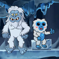 Free online html5 games - Escape From Yeti Cave game 