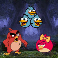 Free online html5 games - Furious Birds Jungle Escape game 