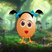 Free online html5 games - Girl Egg Escape HTML5 game 