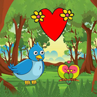 Free online html5 games - Help Stranded Love Bird game 