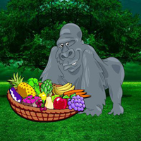 Free online html5 games - Help The Hungry Chimpanzee game 