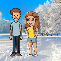 Free online html5 games - Honeymoon Couple Escape game 